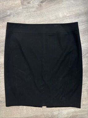 LOFT Black Pencil Skirt - Sleek Work Staple Size 18